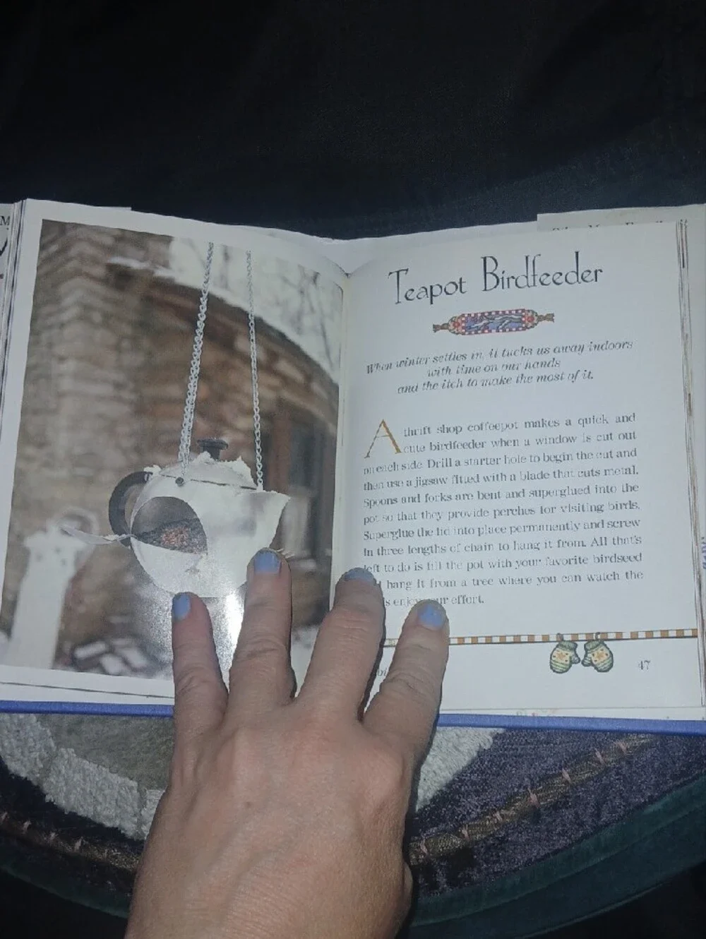 Mary Engelbreit Winter 1996 Book Of Homemade Crafts Designed By Charlotte Lyons
